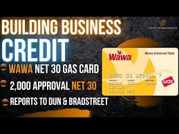 wawa universal fleet card wawa net 30