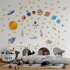 Space Wall Decal Space Themed Nursery