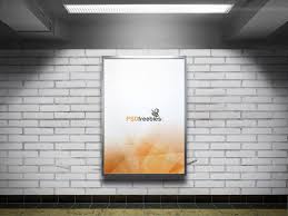 The finest device mockups available online. 50 Subway Ad Mockup Advertising Billboard Design Candacefaber