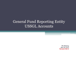 Ppt General Fund Reporting Entity Ussgl Accounts