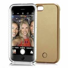 Casu Selfie Case Led Night Light Up Cover For Iphone 7 8 Se 2020 4 7 Gold