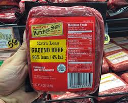 96 lean ground beef