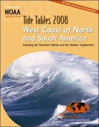 Tide Tables 2008 West Coast Of N And S America Noaa