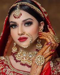 best red bridal makeup trend 2023