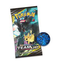 Toys & Hobbies POKEMON Sun & Moon TEAM UP 3 Card Booster Packs LOT OF 8  PACKS NEW Collectible Card Games