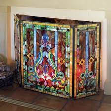 Stained Glass Panel Victorian Style