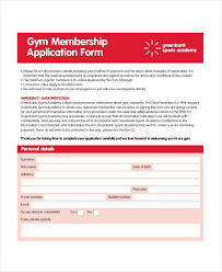 8 Membership Application Examples Samples