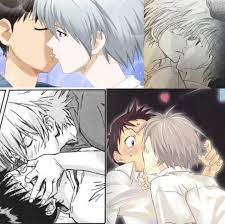 Kaworu shinji kiss