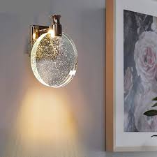 Elegant Bubble Crystal Wall Sconce Lamp