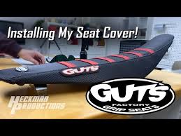 Installing My Guts Racing Seat Cover