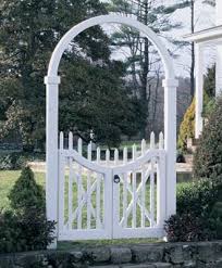 Pvc Gate Trellis Gate