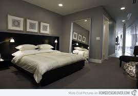 Although the accent wall and bedding contrast in their material and pattern, they seamlessly complement each other due to the gray, seafoam green and white color scheme. 20 Modern Contemporary Masculine Bedrooms Home Design Lover Grey Bedroom Design Modern Bedroom Woman Bedroom