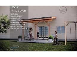 Patio Cover Plans 12x14 For Diy