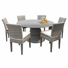 Oasis 60 Round Glass Top Patio Dining