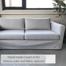 Karlstad 3 Seat Sofa Cover With Long