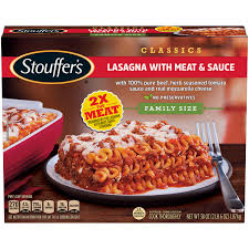 stouffer s family size lasagna with