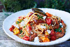 Goat S Cheese Pasta Recipes Jamie Oliver gambar png