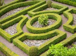 what is a parterre garden tips on