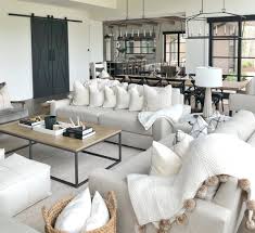 create a modern farmhouse living room