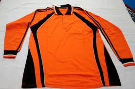 Baju olah raga berkerah merah kombinasi kuning : Jual Kaos Olahraga Orange Gipson Polo Shirt Kaos Lengan Panjang Berkerah Bisa Dipakai Untuk Baju Senam Murah Berkualitas Inkuiri Com