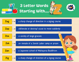3 letter words starting with z zeroing