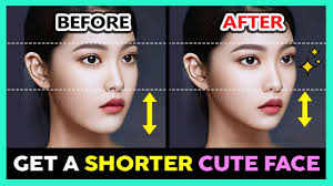 long face shorter reduce long chin
