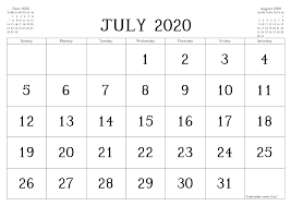 Gratis print selv foto kalender 2021. Kalender 2020 Pdf A4