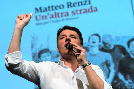 Risultati immagini per Renzi 