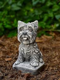 Concrete York Statue Yorkshire Terrier