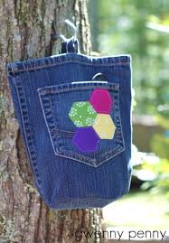 Gwenny Penny Clothespin Bag From An