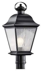 Tall Black Outdoor Lamp Post Lighting