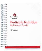pediatric nutrition reference guide