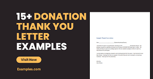 donation thank you letter 10
