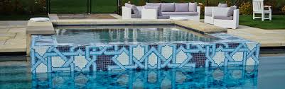 Custom Tile Designs For Pool Patio Artaic