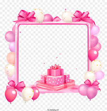 birthday frame png 3604 3604