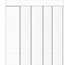 Blank Table Chart With 4 Columns 2018 Printables And Menu