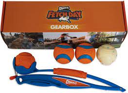 chuckit national fetch day gearbox dog