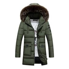 2022 Winter Mens Cotton Hooded Jacket