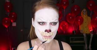 it pennywise halloween makeup video