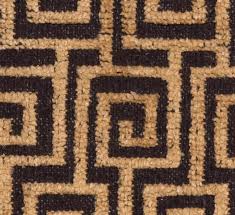 low gold chocolate wool and silk rug