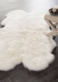 Faux fur area rugs : Sheepskin Unique Modern Furniture Dot Bo Faux Sheepskin Rug Couch Decor Sheepskin Rug