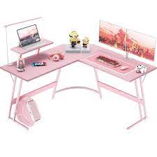 homall l shaped gaming desk 51 inches