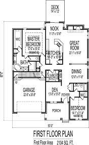 2 Bedroom 1 Story House Plans Modern