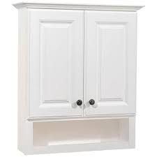 Bathroom vanities are the perfect anchor for your powder room: American Classics Gallery 25 1 2 In W X 29 In H X 7 1 2 In D Bathroom Storage Wall Cabinet In White Ttgs Wh The Home Depot