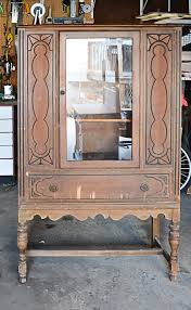 china cabinet makeover with paint