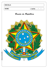Letra do hino à proclamação da república do brasil em 15 de novembro de 1889. Desenho Do Brasao Da Republica Para Colorir Atividade Para Imprimir