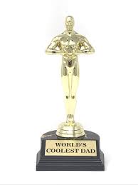 award trophy world s coolest dad