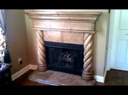 Cast Stone Fireplace Paint And Antique