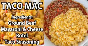 the best taco macaroni and cheese recipe