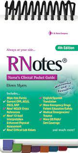 rnotes nurse s clinical pocket guide
